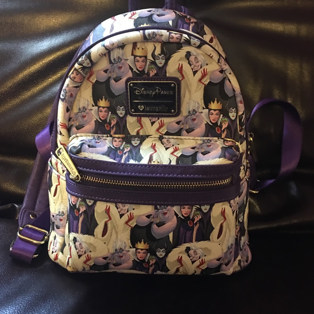 Loungefly Disney Parks Villains mini backpack